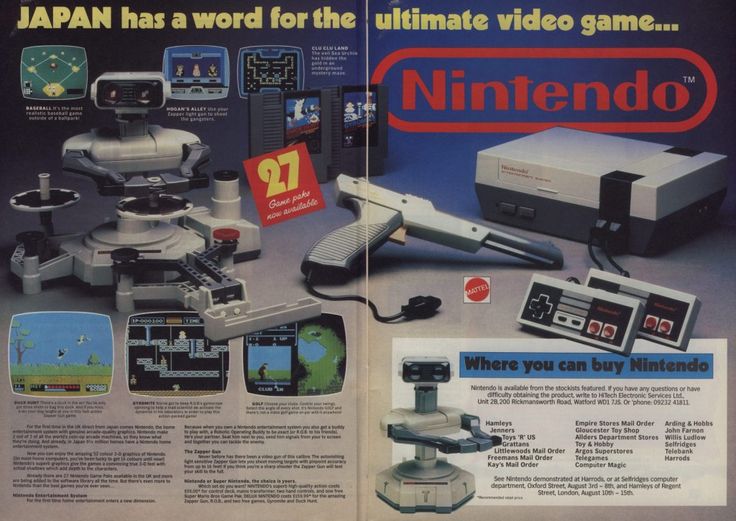 NES launch advert