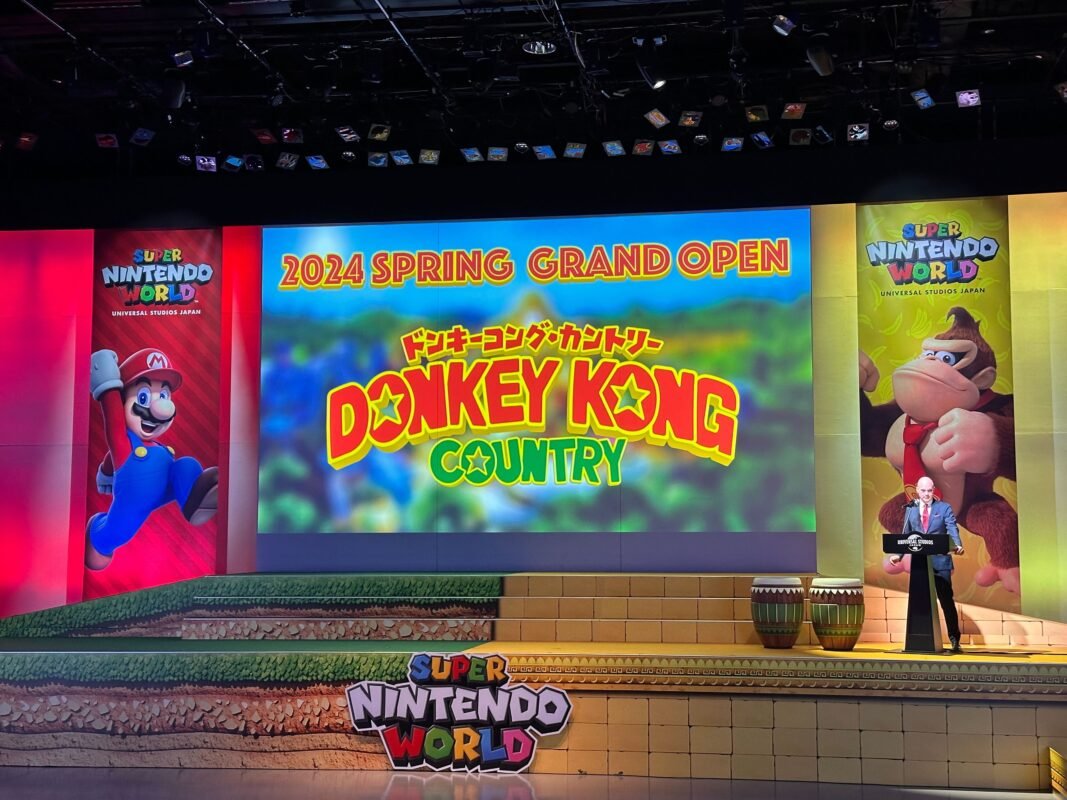 Donkey Kong Country Opening At Super Nintendo World In N Europe