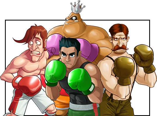 Punchout characters